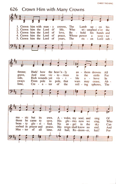 RitualSong: a hymnal and service book for Roman Catholics page 848