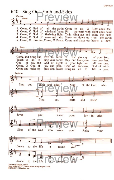 RitualSong: a hymnal and service book for Roman Catholics page 867