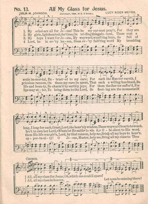 Revival Songs No. 2 page 13