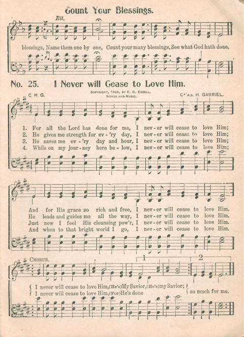 Revival Songs No. 2 page 25