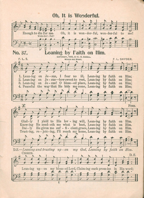 Revival Songs No. 2 page 37