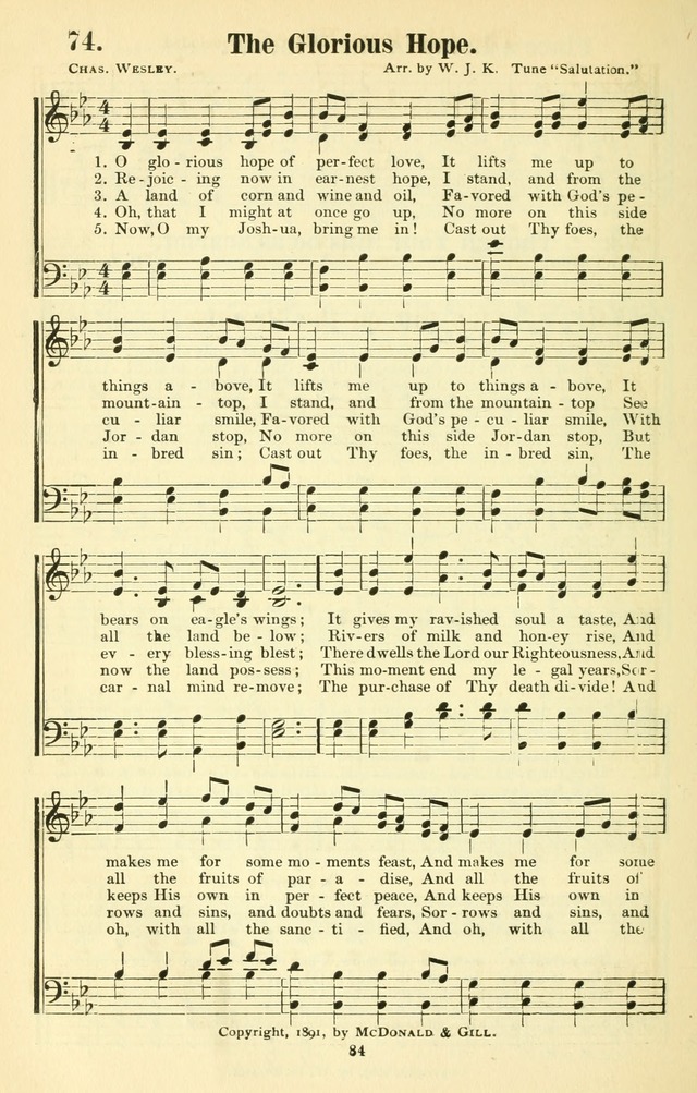 Rescue Songs: by one hundred popular composers and gifted song song writers: specially fitted for rescue missions and meetings, rescue workers and evangelists, and revival services page 77