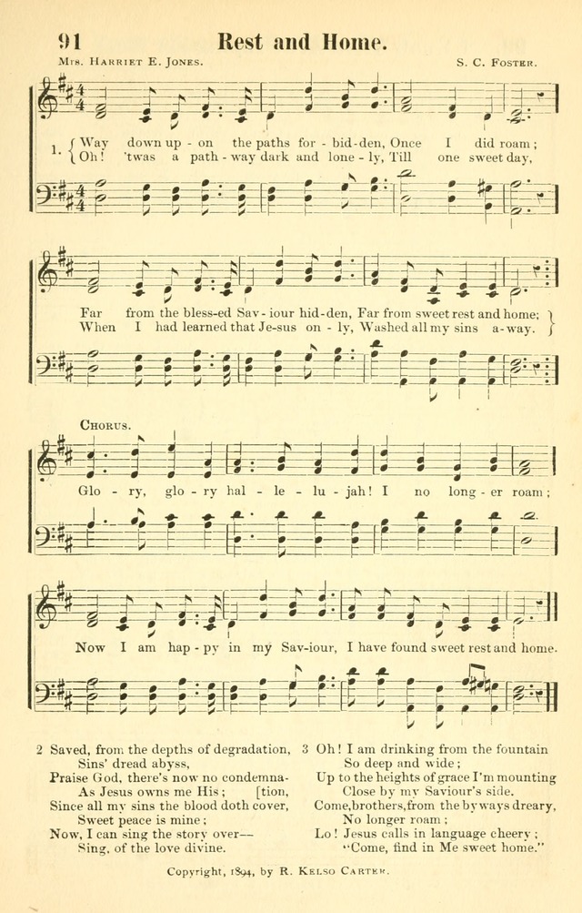 Rescue Songs: by one hundred popular composers and gifted song song writers: specially fitted for rescue missions and meetings, rescue workers and evangelists, and revival services page 96