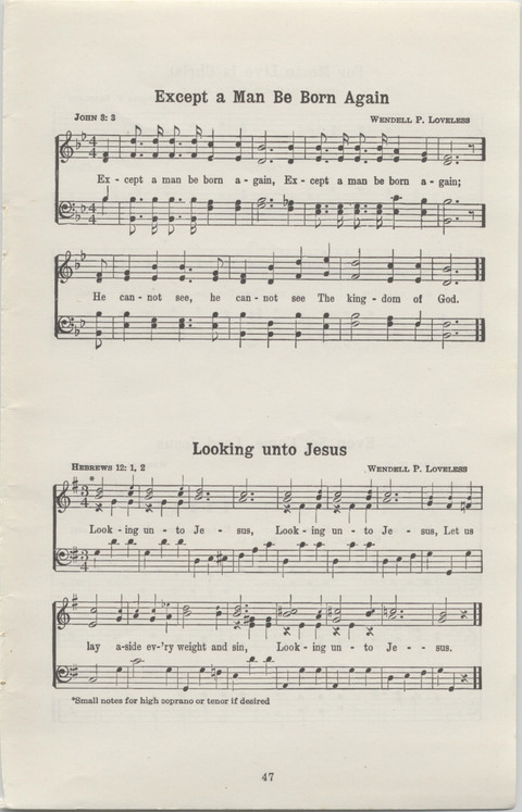 Radio Songs and Choruses of the Gospel No. 1 page 45