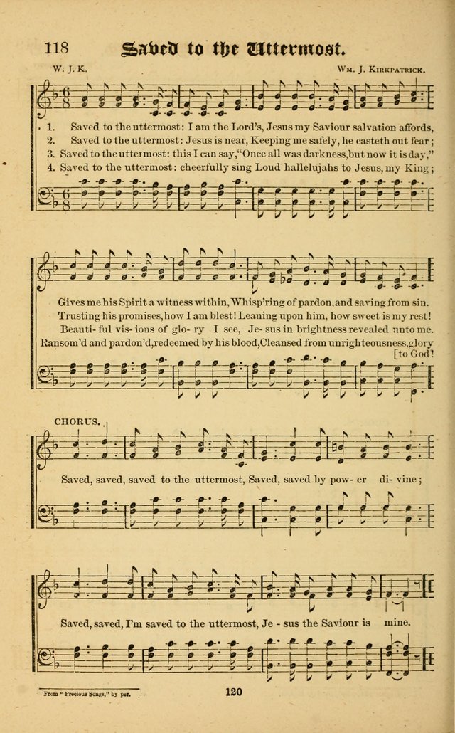 The Revival Wave: A Book of Revival Hymns and Music page 118