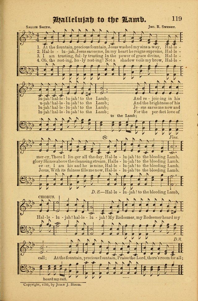 The Revival Wave: A Book of Revival Hymns and Music page 119