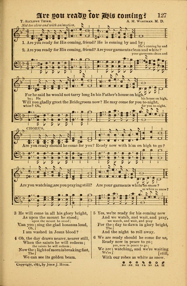 The Revival Wave: A Book of Revival Hymns and Music page 127