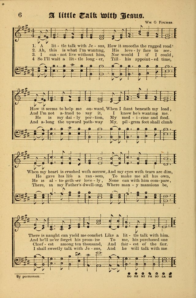 The Revival Wave: A Book of Revival Hymns and Music page 6
