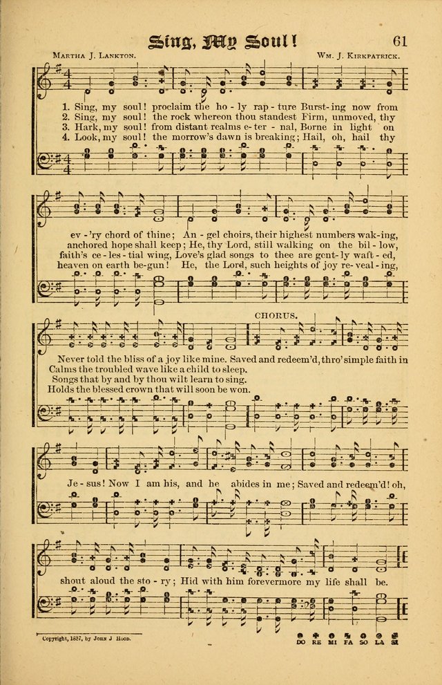 The Revival Wave: A Book of Revival Hymns and Music page 61