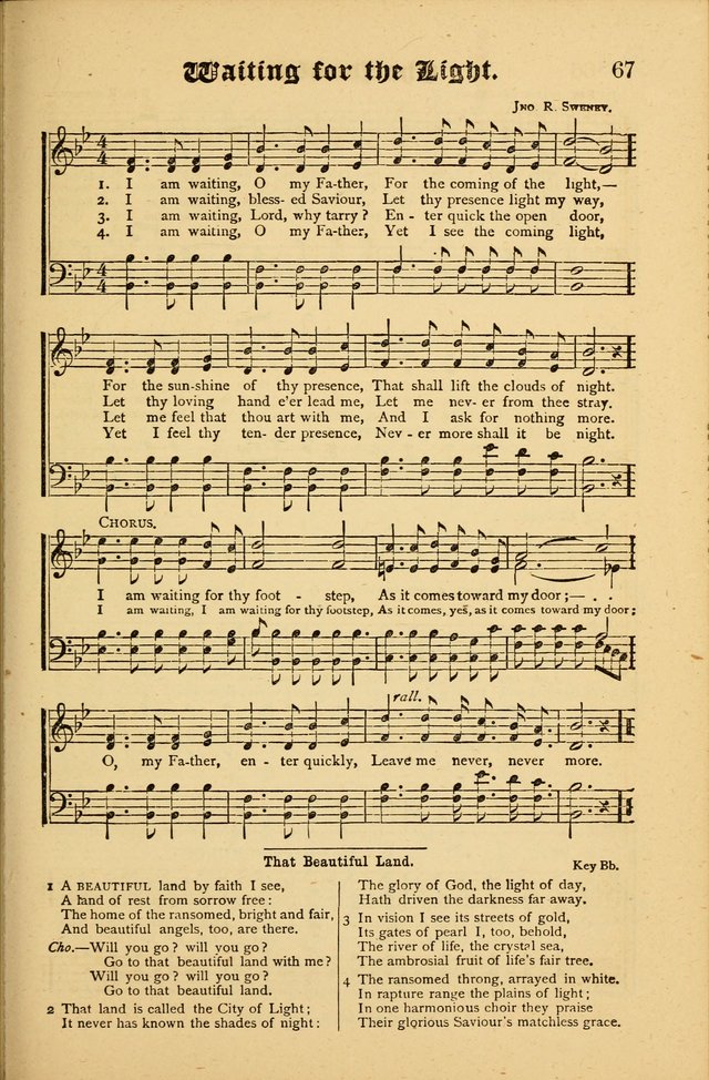 The Revival Wave: A Book of Revival Hymns and Music page 67