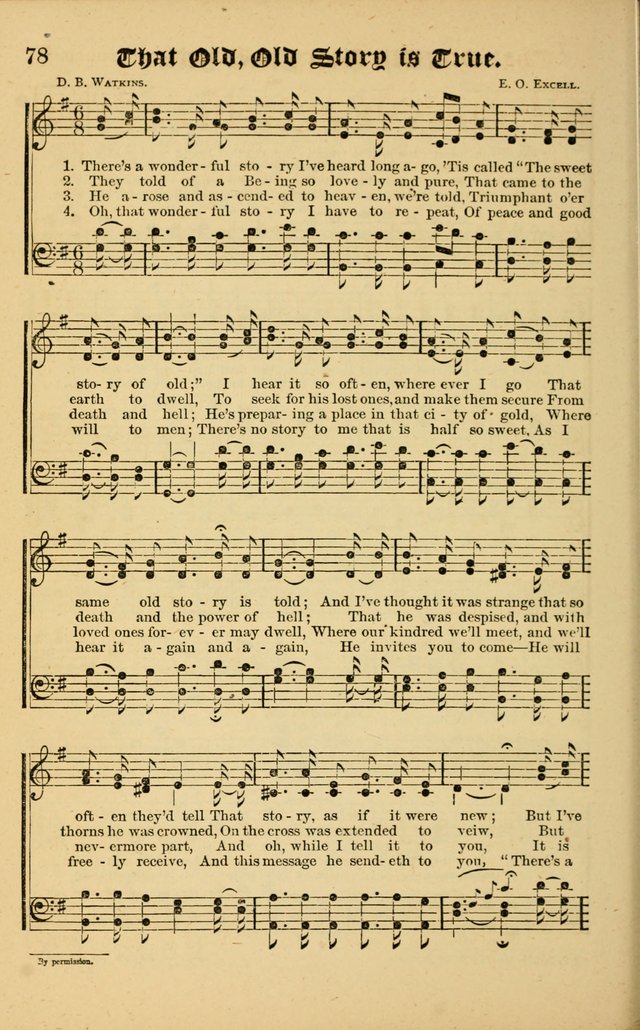 The Revival Wave: A Book of Revival Hymns and Music page 78