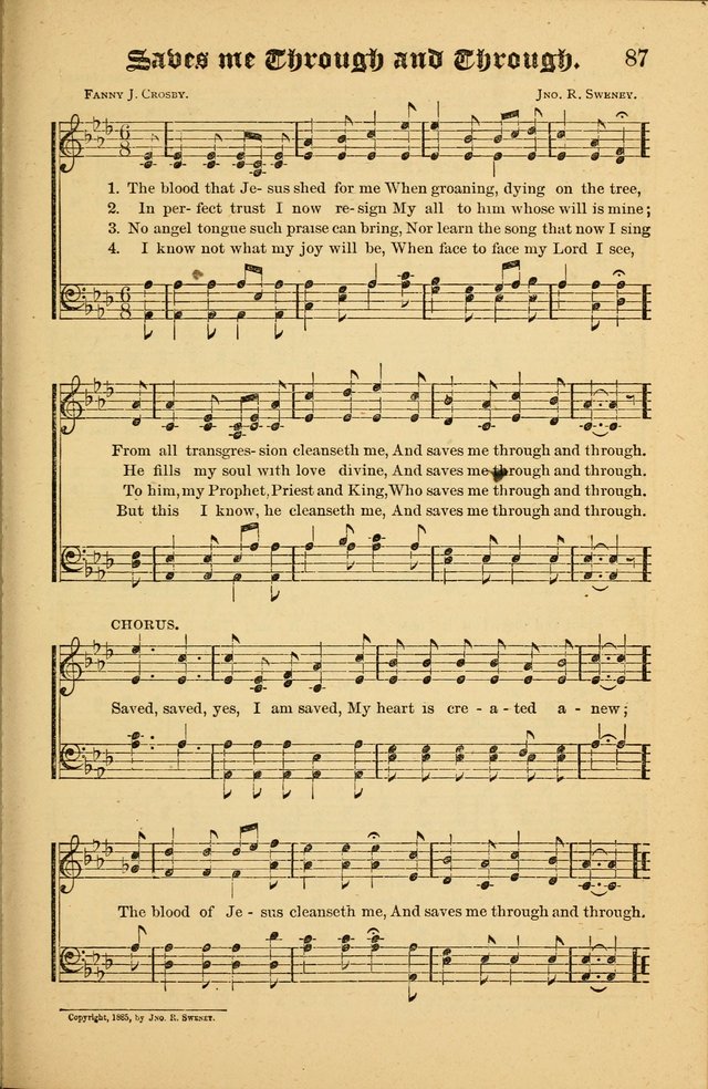 The Revival Wave: A Book of Revival Hymns and Music page 87