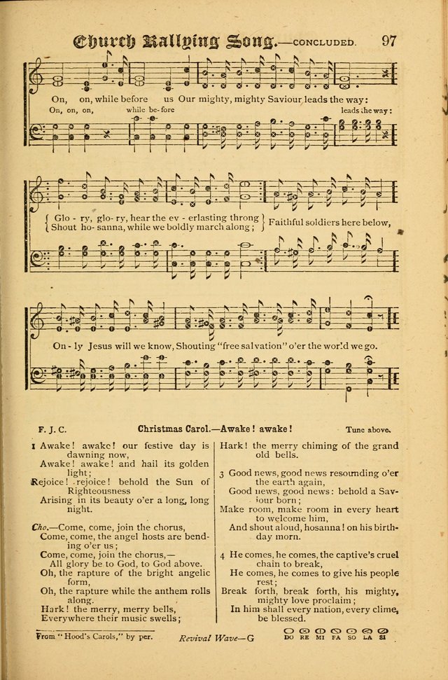 The Revival Wave: A Book of Revival Hymns and Music page 97