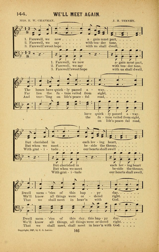 Riches of Grace: a Collection of New Songs and Standard Hymns page 146