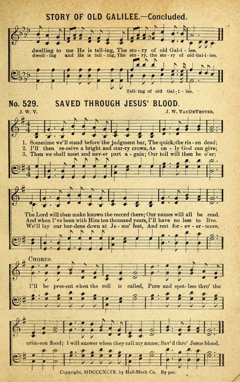 Rose of Sharon Hymns page 465