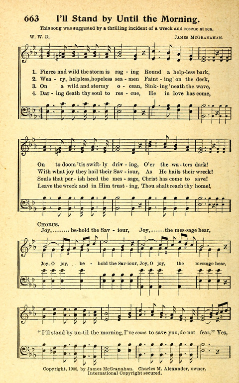 Rose of Sharon Hymns page 598