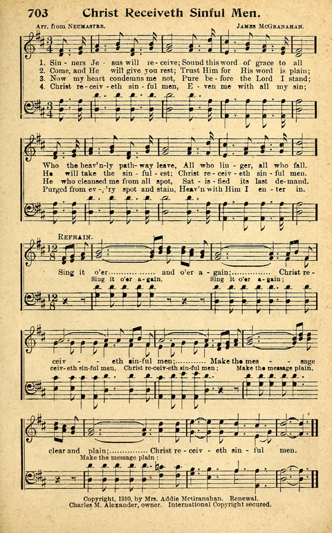 Rose of Sharon Hymns page 637