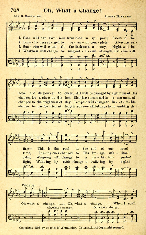Rose of Sharon Hymns page 642