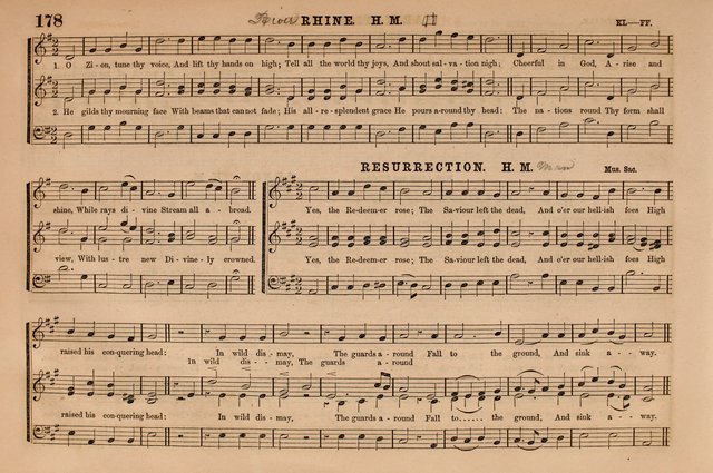 Selah: a collection of psalm and hymn tunes, introits, anthems, chants, motetts, choruses, etc. adapted to the use of classes, private circles, and worship assemblies page 178