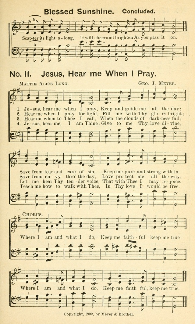 Sunshine No. 2: songs for the Sunday school page 16