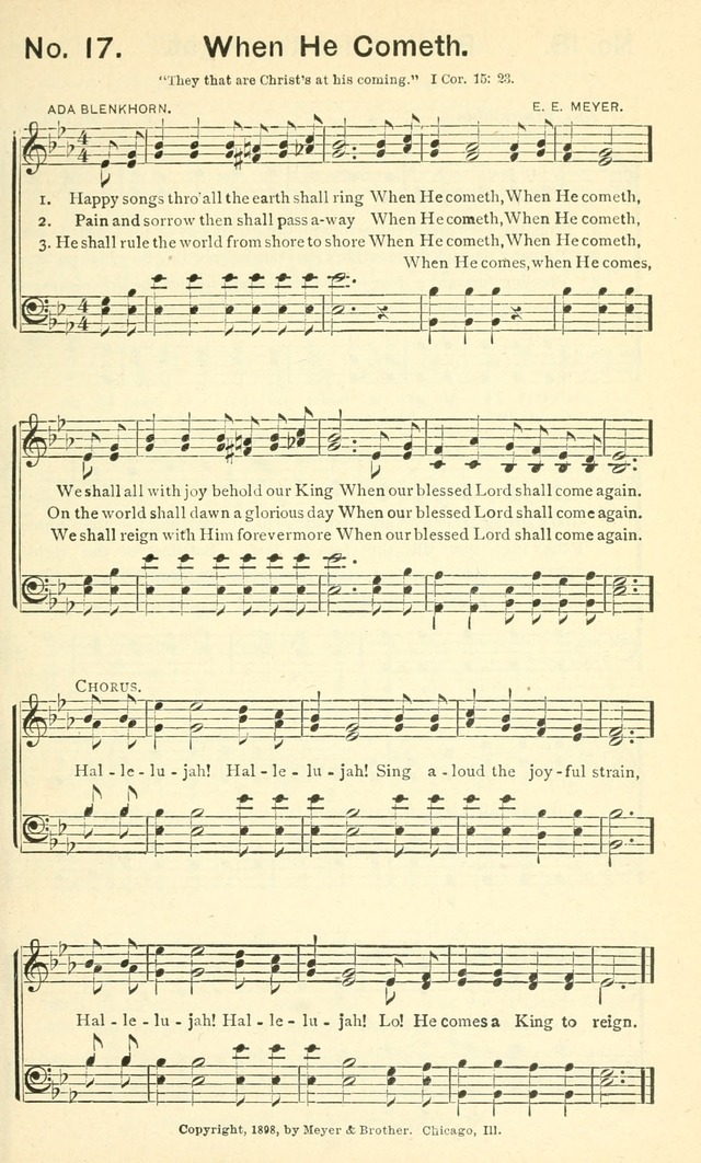 Sunshine No. 2: songs for the Sunday school page 22