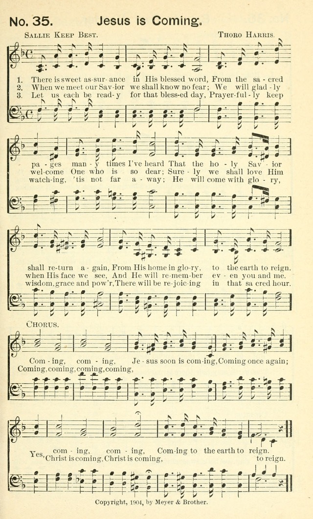 Sunshine No. 2: songs for the Sunday school page 40