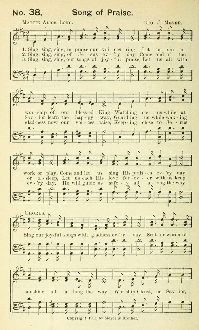 Sunshine No. 2: songs for the Sunday school page 43