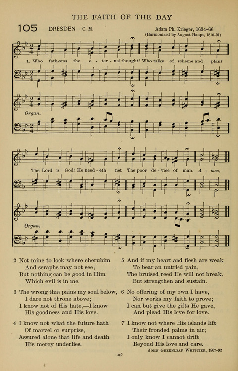 Songs for the Chapel: Arranged for male voices, for use in colleges, academies, schools and societies page 146