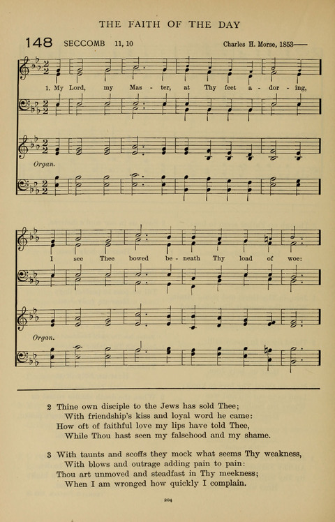 Songs for the Chapel: Arranged for male voices, for use in colleges, academies, schools and societies page 204