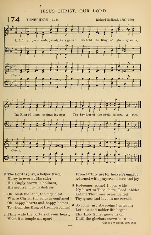 Songs for the Chapel: Arranged for male voices, for use in colleges, academies, schools and societies page 249