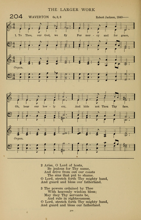 Songs for the Chapel: Arranged for male voices, for use in colleges, academies, schools and societies page 300