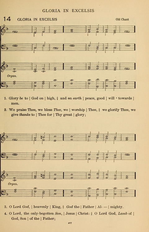 Songs for the Chapel: Arranged for male voices, for use in colleges, academies, schools and societies page 417