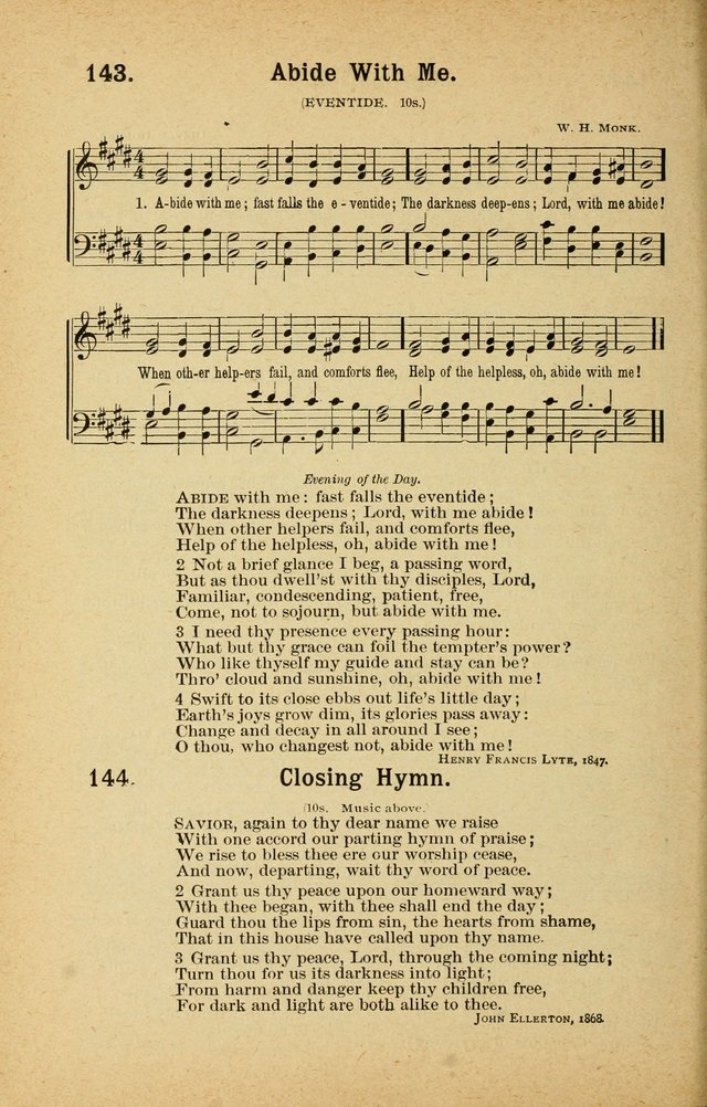 Songs for Christ and the Church: a collection of songs for the use of Christian endeavor societies, sunday-schools, and other church events page 120