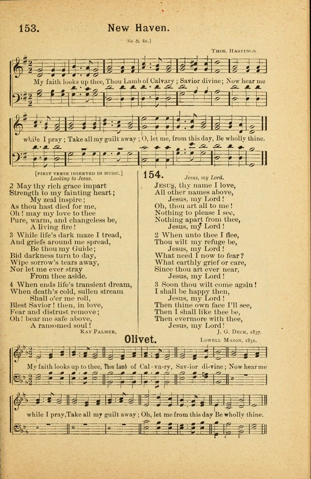 Songs for Christ and the Church: a collection of songs for the use of Christian endeavor societies, sunday-schools, and other church events page 125