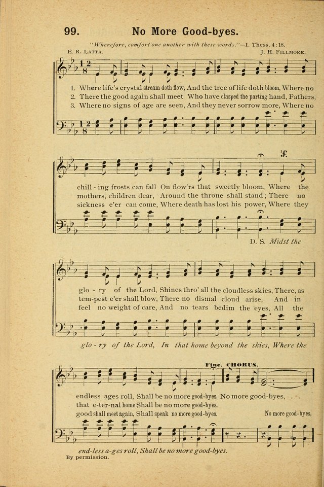 Songs for Christ and the Church: a collection of songs for the use of Christian endeavor societies, sunday-schools, and other church events page 84