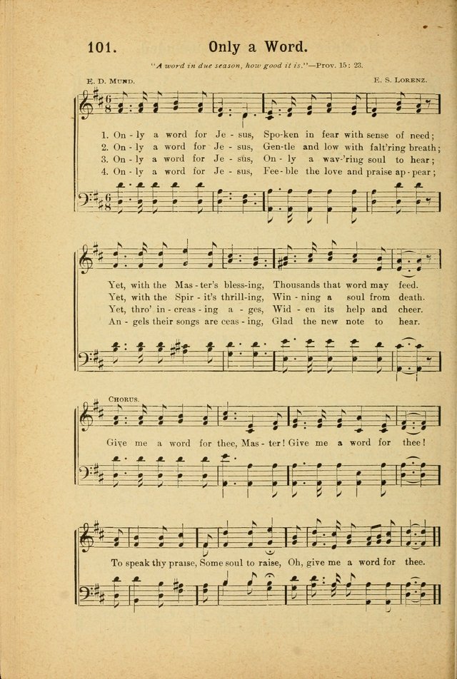 Songs for Christ and the Church: a collection of songs for the use of Christian endeavor societies, sunday-schools, and other church events page 86