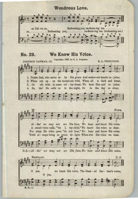 Songs for Jesus No. 5 page 29