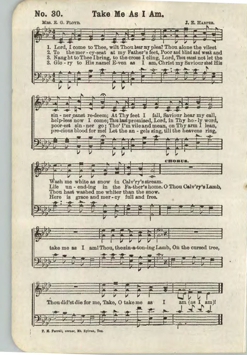 Songs for Jesus No. 5 page 30