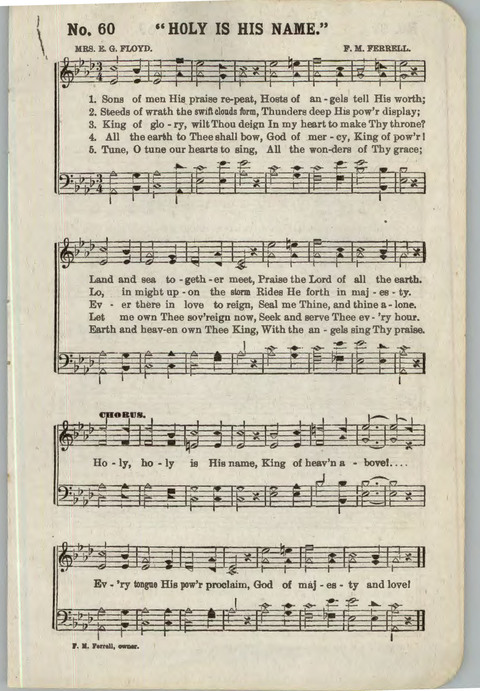 Songs for Jesus No. 5 page 63