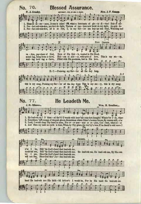Songs for Jesus No. 5 page 74