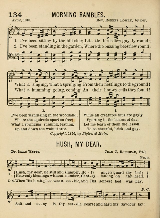 Songs for Little Folks: a collection adapted for the home circle and for primary classes in Sunday schools and day schools: containing a number of carefully selected kindergarten songs page 126