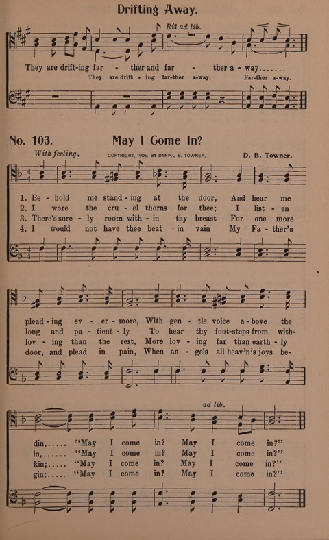 Songs for Men: A Collection of Gospel Songs for Male Quartets and Choruses page 103