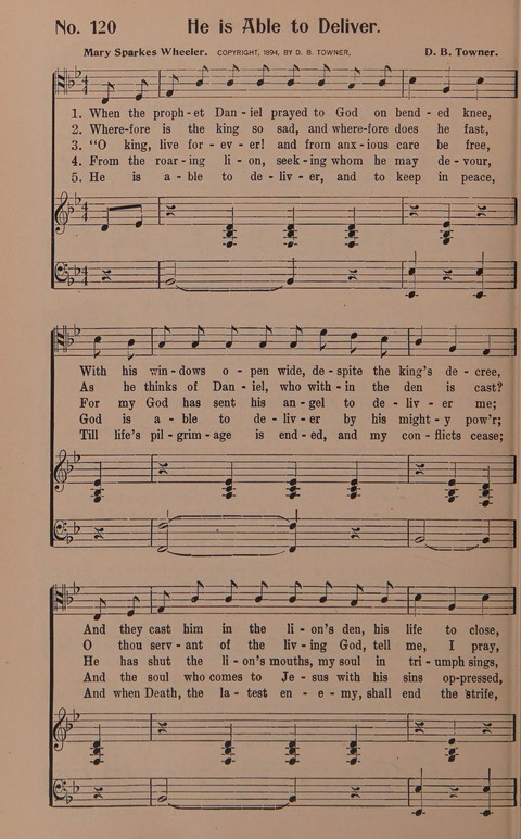 Songs for Men: A Collection of Gospel Songs for Male Quartets and Choruses page 122