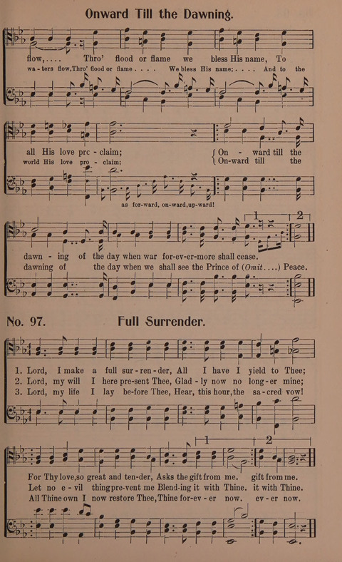 Songs for Men: A Collection of Gospel Songs for Male Quartets and Choruses page 97