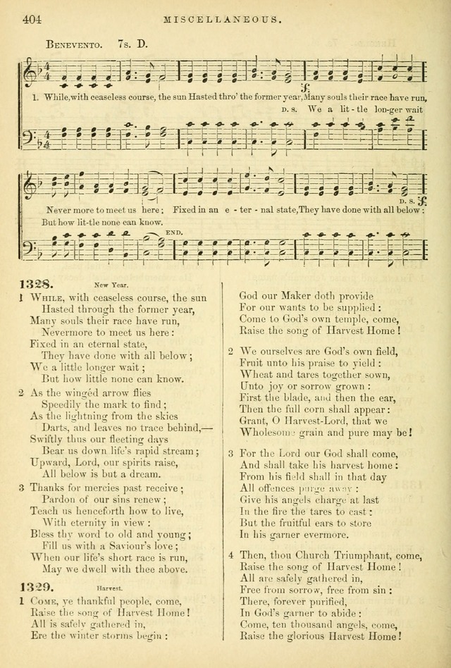 Songs for the Sanctuary, or Hymns and Tunes for Christian Worship page 404