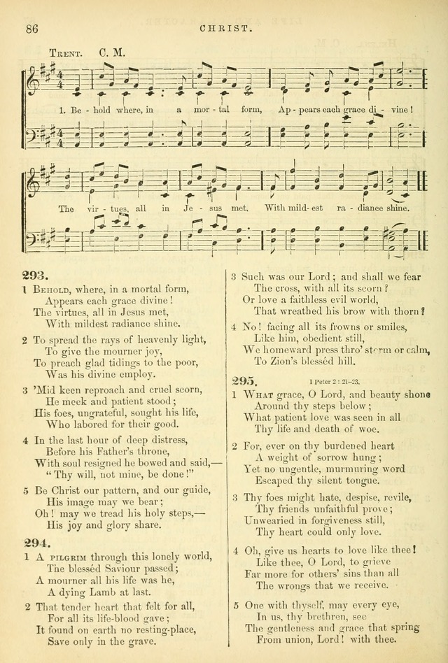 Songs for the Sanctuary, or Hymns and Tunes for Christian Worship page 86