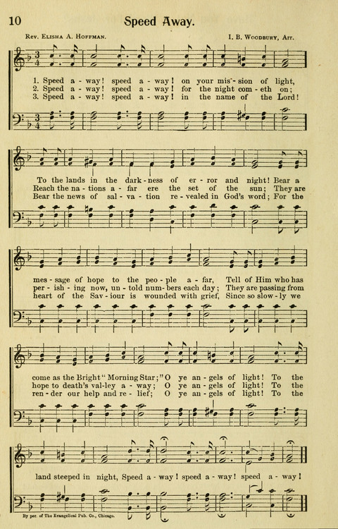 Songs for Service: in Church and Home page 10