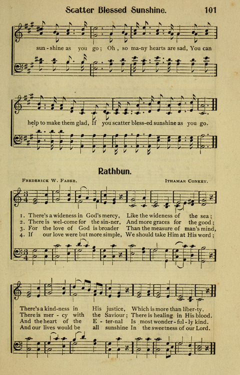 Songs for Service: in Church and Home page 101