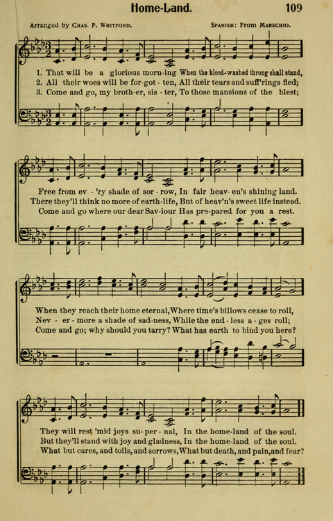Songs for Service: in Church and Home page 109