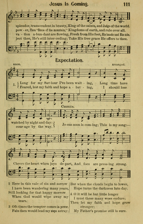 Songs for Service: in Church and Home page 111